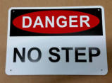 No Step Signs